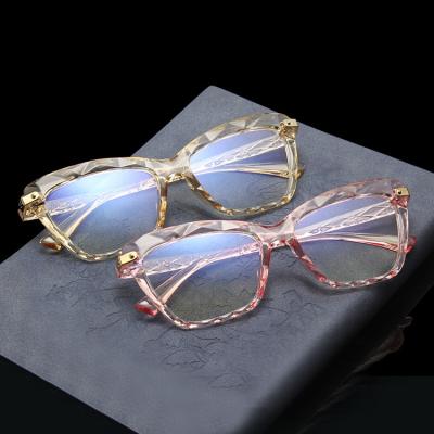 China New brand optical frame DOISYER 2021 anti eyewear design women eyewear gafas cat eye blue rays computer for sale