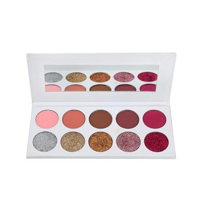 China Durable Hot Selling Makeup Maker White Paper Sets 26Mm Round Hole Shaped Eyeshadow Palette for sale