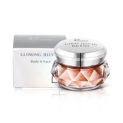 China 3D Face Skin Cruelty Makeup Private Label Private Label Jelly Waterproof Highlighter Bar Free Luminous Pastel Cream for sale