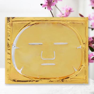 China Hot Gold Crystal Collagen Hydrocolloid Anti-Aging Facial FaceMask OEM 24K Moisturizer Sale Factory Price Supplier for sale