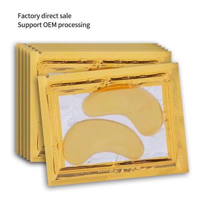 China Shenzhen Hot Sale Wholesale Price OEM Custom Anti Wrinkle 24K Gold Crystal Collagen Eye Mask for sale