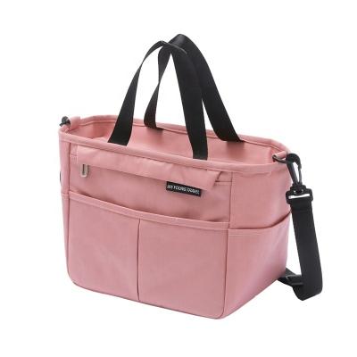 China Good Price One-Shoulder Hand Waterproof Cooling Bag Carry Picnic Aluminum Foil Thickened Portable Lunch Bag Keep Cool for sale