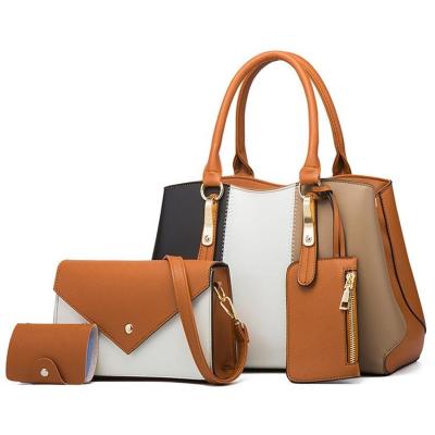 China Wholesale Other Designer Handbags Ladies Handbags 4pcs 4 Pcs Sets For Women 2021 for sale