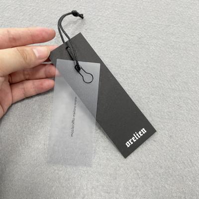 China Custom Recyled Apparel Price Tags For Hang Tags Logo Garment Product Label Paper Plastic Embossed Silver Printing Apparel for sale