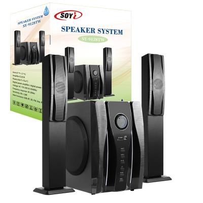 China Hot Sale 2.1 CH Wireless System Multimedia Speaker System With Remote Control /SD/FM Radio/USB/BT/MP3 Function In Ghana/Kenya/Nigeria for sale