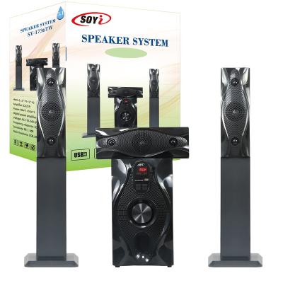 China New Model Wireless System For Big TV Bar Home Theater Led Sound Speaker System With Cheap Factory Price for sale