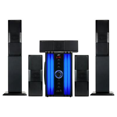 China Wireless System Radio Digital 5.1ch Amplifier Surround Sound Home Theater Home Theater System With Karoke 5.1 Bass Subwoofer Channel Speaker for sale