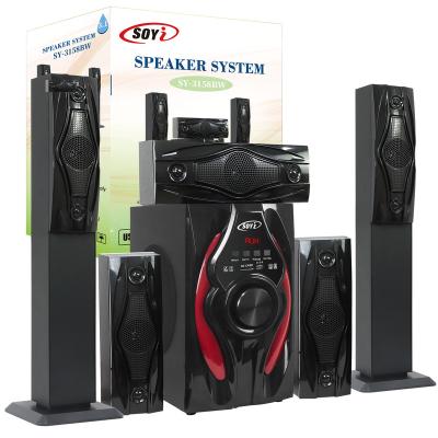 China Wireless Home System Use 5.1 Channel BT/USB/SD Card Home Theater System Remote Control Radio for sale