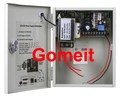 China fuente de alimentación eléctrica de la cerradura de puerta de 12VDC 5A en venta