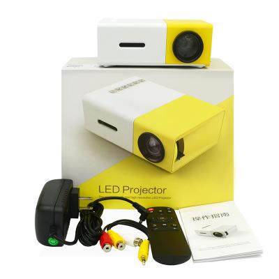 China Pico Wholesale Cheap Price YG300 600 Lumens Portable Beamer Smartphone Home Theater Led Mini Projector YG300 for sale