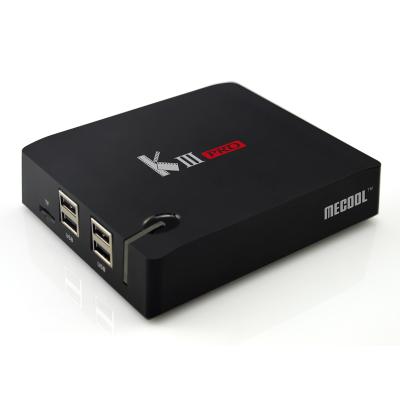 China DVB S/T/C Mecool Kiii Pro Amlogic S912 Octa Core Android 7.1 DVB S2 Hybrid Combo T2 C TV Box With 3GB 16GB for sale