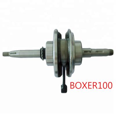 China Boxer 100 ct motorcycle engine factory custom! engine parts for bajaj ct100 with tin box packing for boxer100 crankshaft for sale