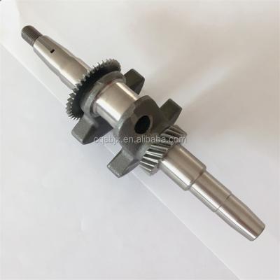 China Gasoline 168F GX200 5.5hp Steel Custom Generator OEM Forged Crank Shaft for sale