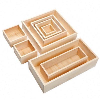 China China Custom Luxury Perfume Wooden Box For Perfume Bottle Wooden Storage Box for sale