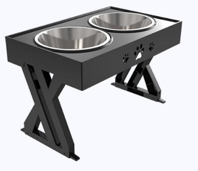 China Sustainable Folding Pet Bowl Dog Driver Bowl Stainless Steel Bowl Dog for sale