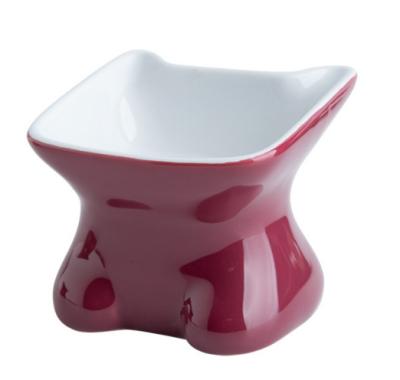 China Pet Bowl Neck Guard High Sustainable Material Ceramic Bowl With China Factory Price for sale