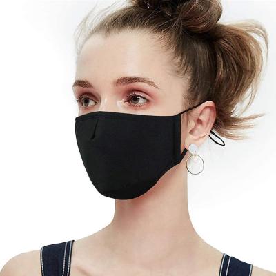 China China wholesale high quality black face mask reusable and washable mask from Cotton Anti-dust for sale