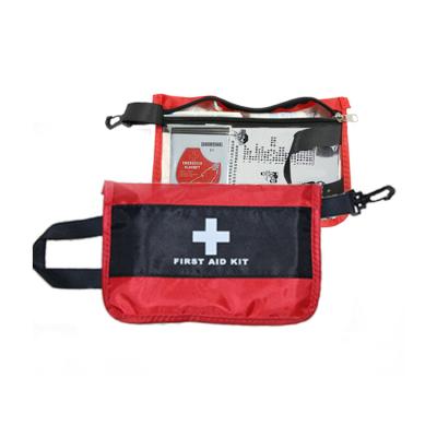 China Household Emergency Medical First Aid Kit Portable Light First Aid Kit Bag Small Size First Aid for Car and Home for sale