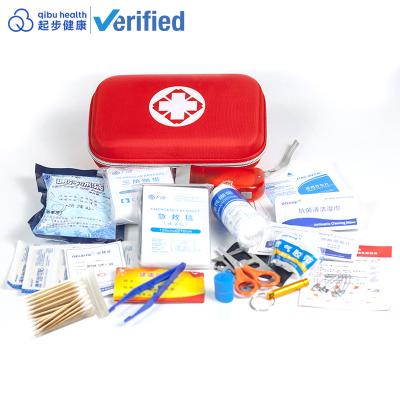 China Bag Emergency Kit Mini Safe Camping Hiking Car First Aid Kit First Aid Kit for sale