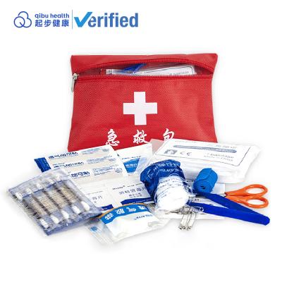 China Outdoor Home Using White Home Office Mini Emergency Preparedness First Aid Kit Vehicle First Aid Kits High Quality Camping for sale