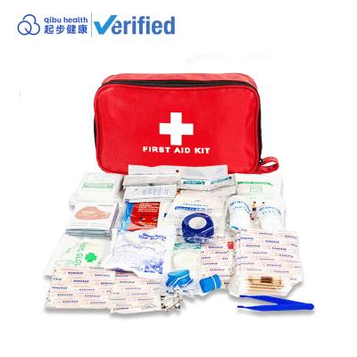 China Outdoor First Aid Kit Bag Wholesale Complete Emergency Household First Aid Trauma Kit Medical Box Medicin With Supplies for sale