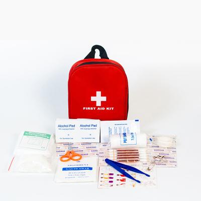 China Disposable First Aid Kit Pouch Household First Aid Kit Bag Portable Medical Box First Aid Medical Aid for sale