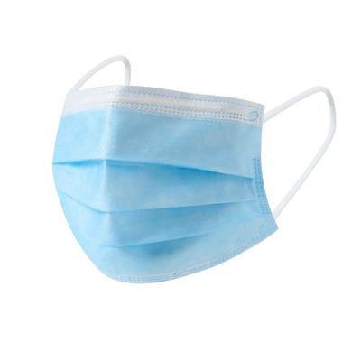 China All QIBU Health Stock Waterproof Surgical Nonwoven Mask 3PLY Protective Medical Face Mask for sale