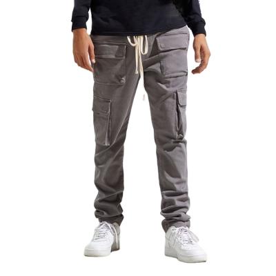 China China Guangdong Factory Wholesale Breathable Sport Cargo Pants Multi Pockets Pants Men With Private Logo for sale