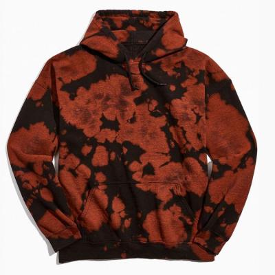 China Customizable Fashion Style Regular High Quality Men Tie Dye Hoodie for sale