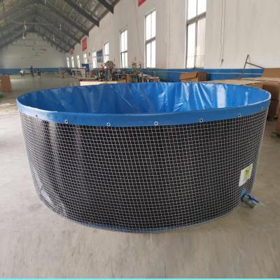 China Wholesale Custom Cheap Price 5000liter Water Tank Fishing Pond Easy Assembly Plastic Pond For Fish Farming Tank Fish Container Growing Tank for sale