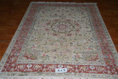 China wool/silk mixed persian rug turkish rug traditional rug handmade rug for sale