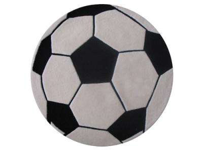 China Football Lovely Handtufted Acrylic Children Carpet Kid Rug for sale