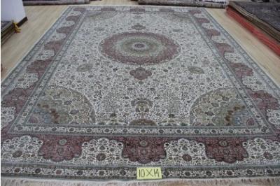 China Handmade Handknotted Persian Silk Carpet and Rug for sale