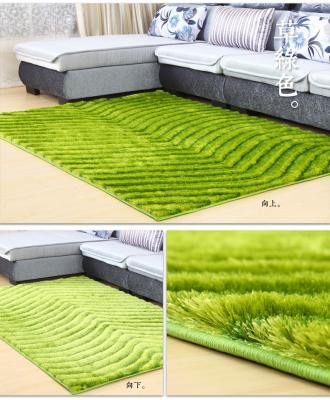 China SHIMAX 5D Modern Polyester Handmade Shaggy Carpet for Living Room New Design for sale