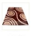 China waves circles polyester plush shaggy carpet home rug soft decoration colors available for sale