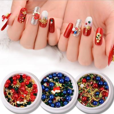 China Chinese Nail Art Diamond For Women Art Supplies Alloy Nail Decorations 3d Finger Nail Drill 2020 New for sale