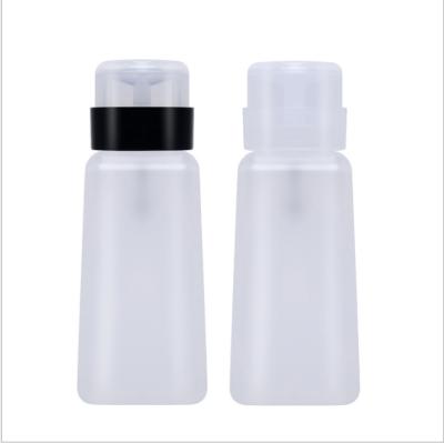 China High Quality Plastic Acrylic Nail Pump Dispenser Bottle for sale