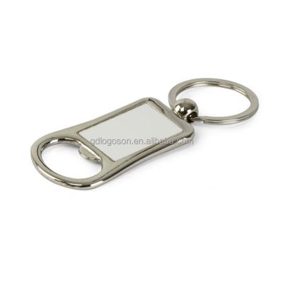 China Custom Shape Promotion Opener Souvenir Factory Custom Shape Opener For Promotion Uses Blank Opener Metal Keychains for sale