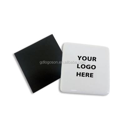 China Shape Wholesale Blank Ceramic Gift / Promotional Sublimation Fridge Magnet for sale