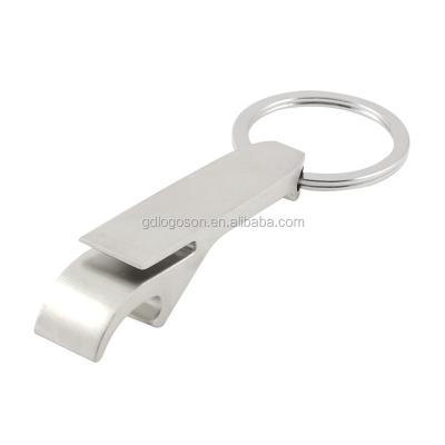 China Viable Good Quality Promotional Custom Printed Metal Bottle Opener Opener With Key Ring for sale