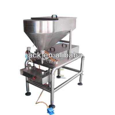 China Semi-automatic Beverage Double-heads Chocolate Stick Filling Machine for sale