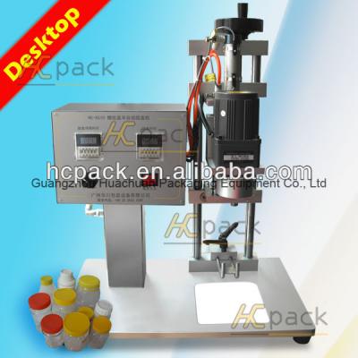 China Food semi-automatic capping machine (desktop) for sale