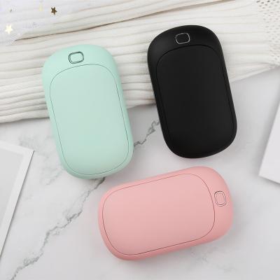 China Hot Sale Electric Power Bank H2 Amazone Factory 5200mAh USB Reusable Electric Portable Power Bank Rechargeable Foot and Hand Warmer for sale