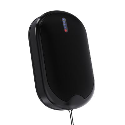 China High Quality 10000mah Rechargeable Hotel USB Reusable Electric Hand Warmer with Mobile Power Bank for sale