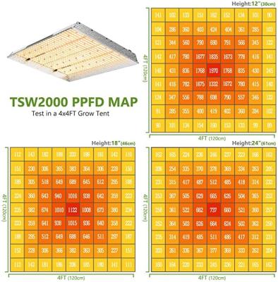 China Seed Starting MarsHydro TSW2000 Greenhouse Grow Lamp Hydroponic Horticulture Light For Indoor Plant Full Spectrum LED Grow Lights for sale