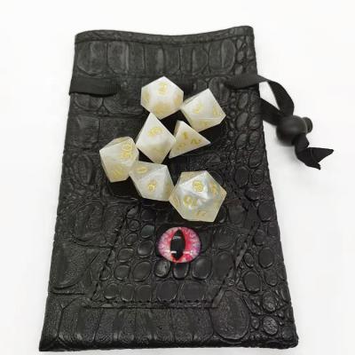 China Bulk wholesale low price cube dice, D&D tabletop game dice. High quality set of polyhedron dies for sale