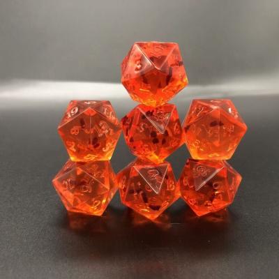 China DND /RPG Games Nian Diceworks DND Dies Sets Dice Game Custom 20 Sided Polish Dice for sale