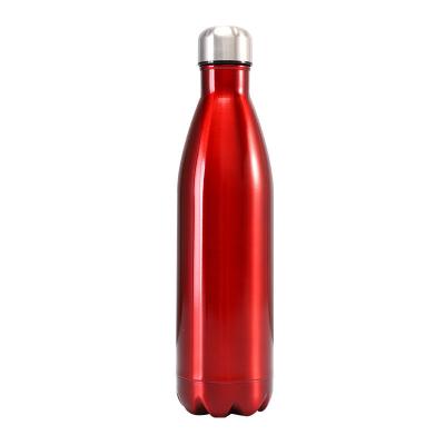 China Sustainable Logo Thermal Drink Bottle Double Wall Hot And Cold Custom Vacuum Insulated Stainless Steel Water Bottle for sale