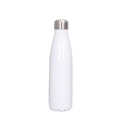 China USA Warehouse 2 Lids Cup Sublimation Cup Tumblers Stainless Steel Viable Vacuum Insulated White Water Bottle for sale