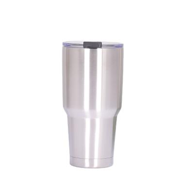 China Wholesale Viable Stainless Steel 20/30OZ Tumbler Travel Mug With Straw And Lids Vacuum Insulated Office Cup Car Coffee Mug for sale